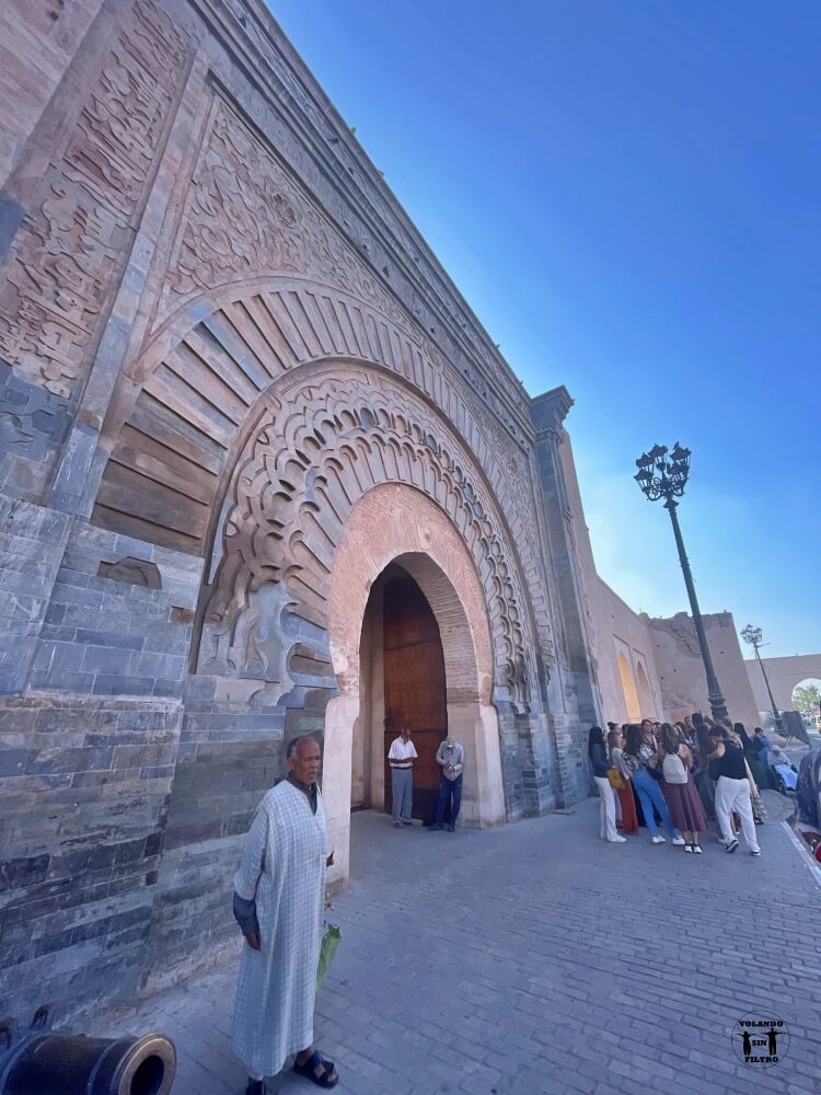 Puerta Bab Agnou en Marrakech 